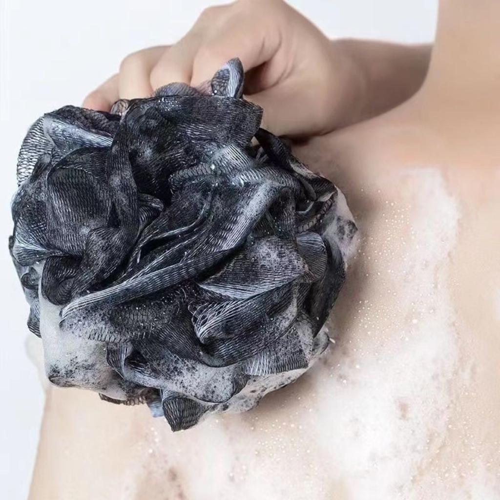 Japanese Exfoliating Washcloth Nylon Bath Towel Bath Puff Set Back Body Scrubber Shower Sponge Brush Care Bathroom Accessories