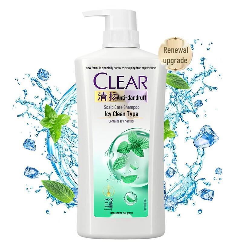 

Clear Scalp Icy Mint Anti-Dandruff Shampoo