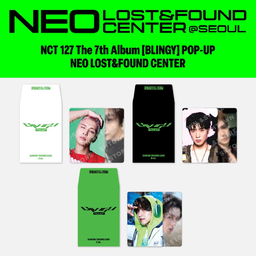 Pre-order NCT 127 NEO LOST&FOUND CENTER Willekeurige Trading Card