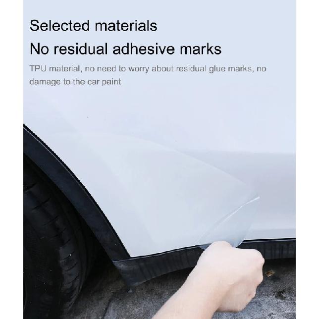Fit Tesla Model Y Juniper 2025 Front Door Corner Anti-Scratch Film Rear Door Protective Films Invisible Car Clothing TPU Film