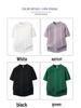 2026 Men's Slim Fit Vertical Stripe Ice Silk Round Neck T-Shirt