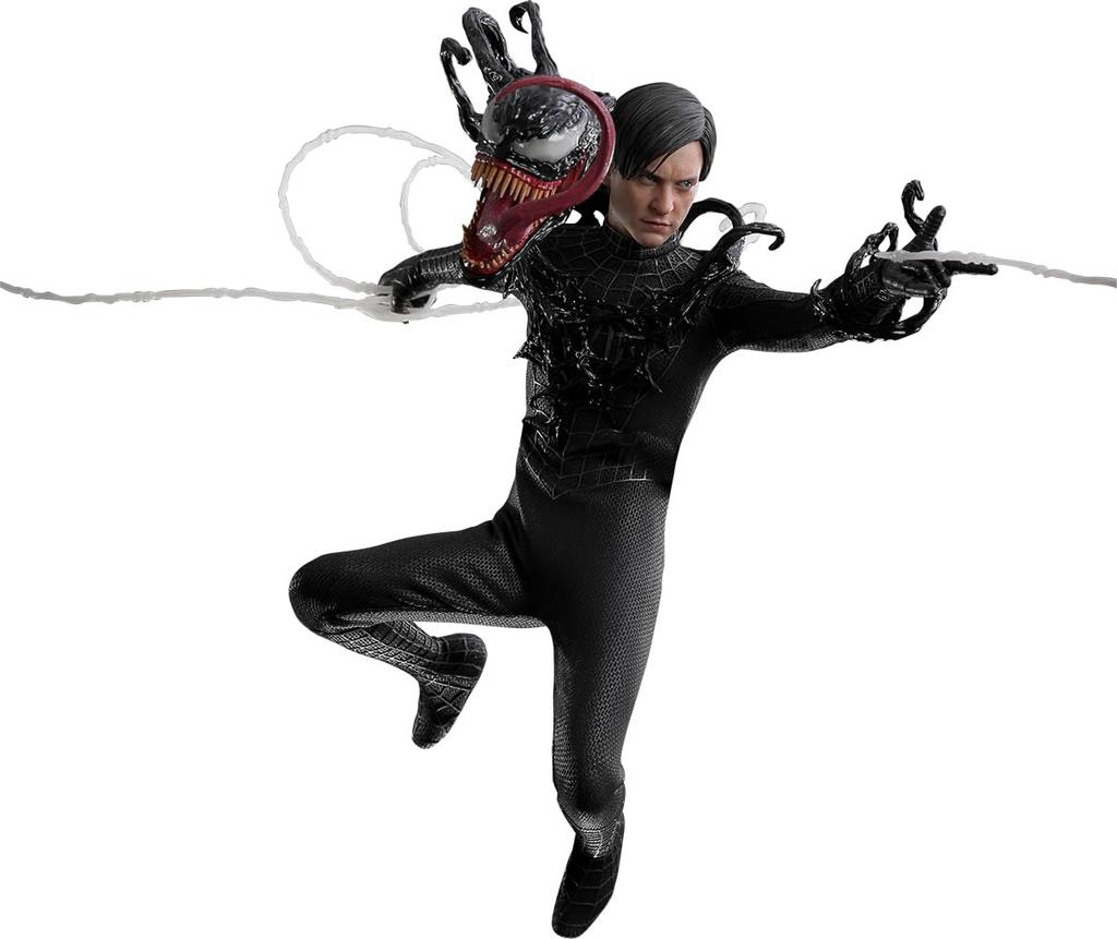 Hot Toys Movie Masterpiece 3 Scale Figure Spider-Man Spider-Man (Black Suit) 1/6