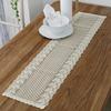 Rose Cotton Lace Runner [220cm]