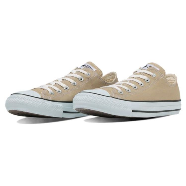Converse Chuck Taylor All Star Colors Ox Comfortable Versatile Low Top Canvas Shoes Unisex Sneakers Milk-Tea-Brown 1CL129