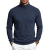 Men's Mock Neck Long Sleeve Thermal T-Shirt Base Layer for Winter Warm Casual