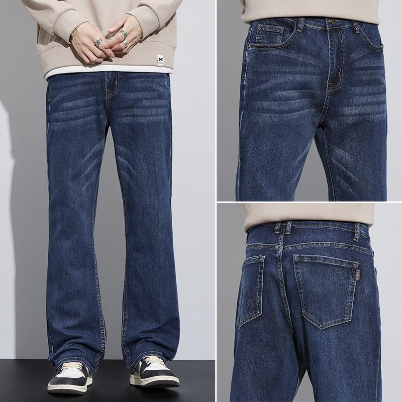 American Micro-flared Jeans, Autumn Trend, Versatile Straight-leg Tall Men's Pants, Teen Jeans For Men