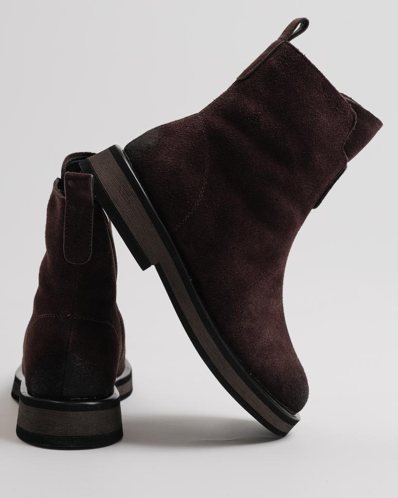 Winter Boots Lola Andy 93118 36 Dark Brown Suede Wool