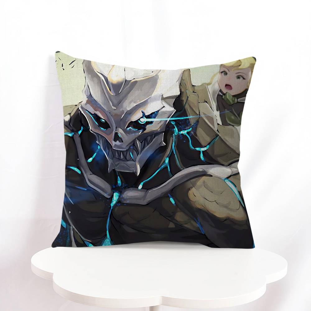 Kafka Hibino Kaiju No.8 Cushion Cover Pillowcase Upholstery Sofa Throw Pillow Home Decor Pillowcas