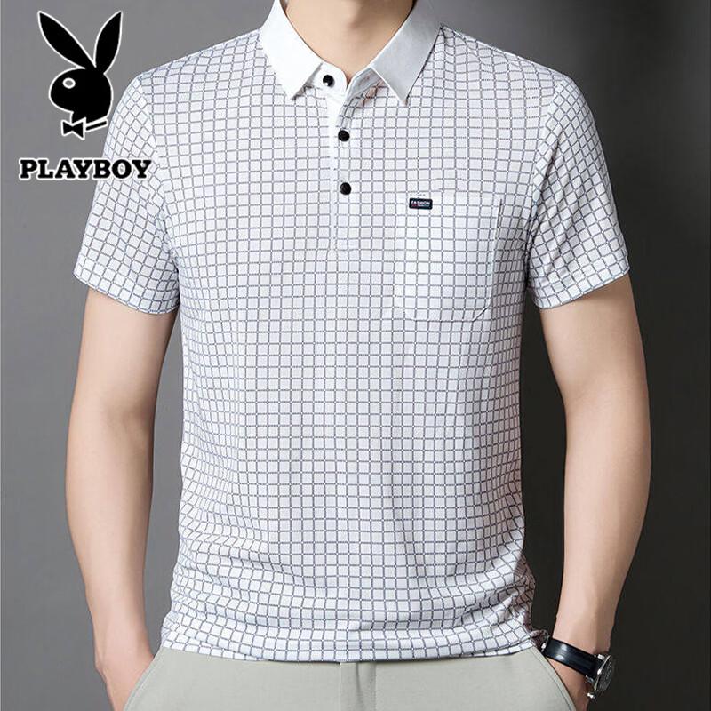 PLAYBOY Men s Summer Polo T-Shirt L/50