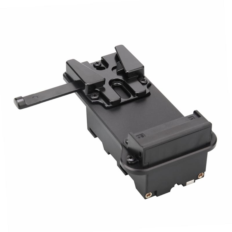 V-Lock Battery Plate Adapter V Mount Adapter Plate For F550 F750 F970 Batteries For Cameras Monitors LED Lights