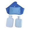 Portable PVC Hot Water Bottle Belt Wearable Cartoon Hot Water Pouch Soft Hand Warmer Plush Waist Cover Belt