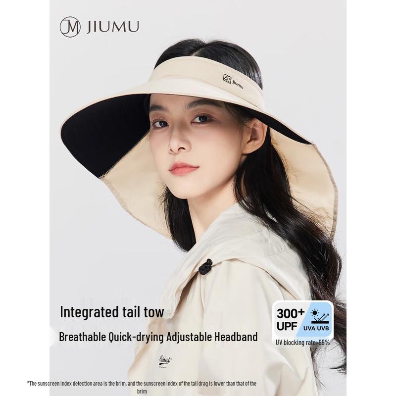 

JIUMU Women s Outdoor Anti-UV Visor Sun Hat