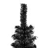 VidaXL Sapin de Noël étroit Noir 210 cm