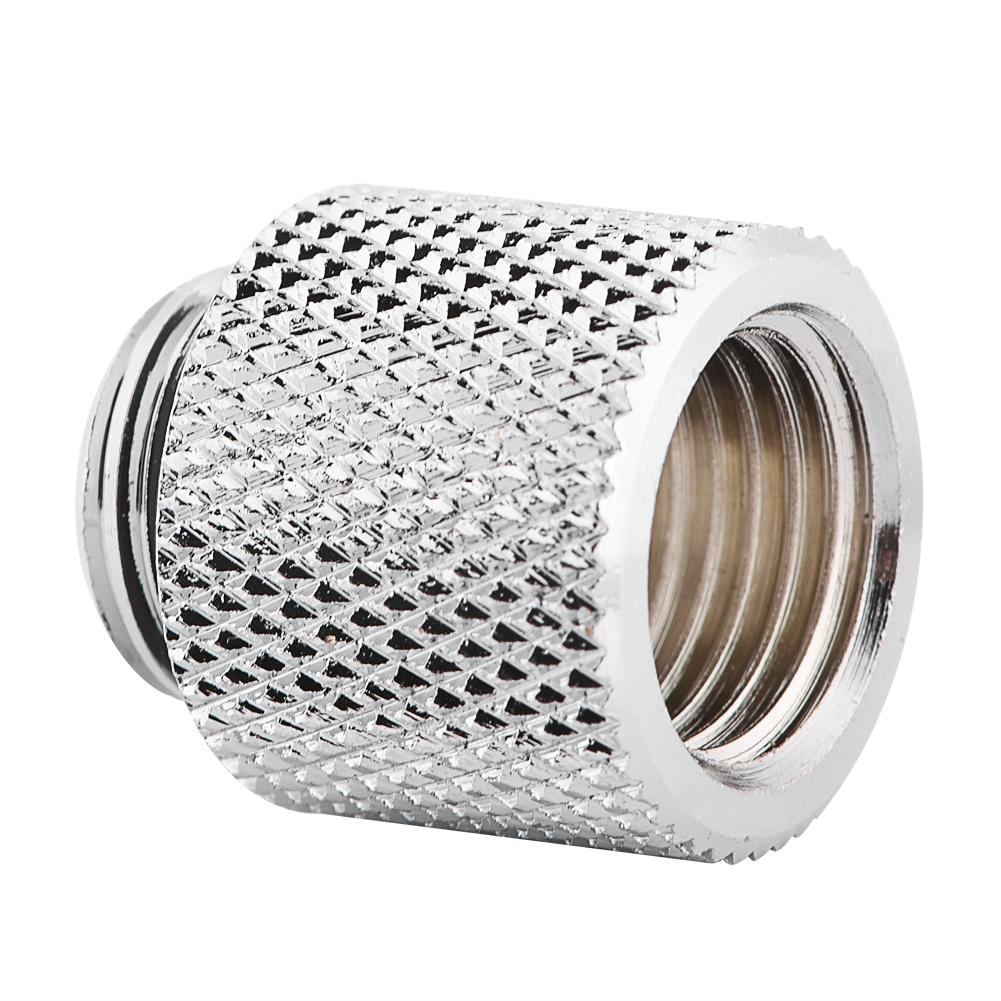 2pcs Water Cooling G1 4 Male to Female Extender Fitting Adapter Screw Seat