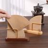 Wooden Stand Coffee Filter Storage Durable Filter Paper Storage Rack  Coffee Bar
