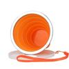 Folding Cup 300ml Water Cup Travel Silicone Retractable Color Portable Outdoor Coffee Hand Cup