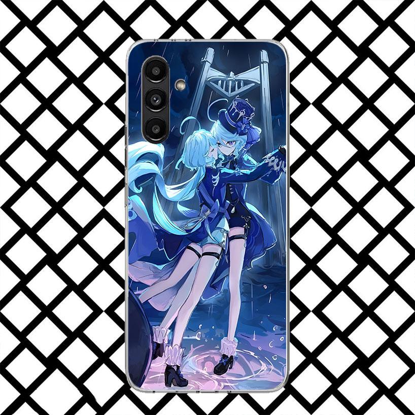 Genshin Impact Furina Handyhülle für Samsung Galaxy A17 A37 A57 A16 A26 A36 A56 A15 A25 A35 A55 A14 A24 A34 A54 A13 A23 A33 A53
