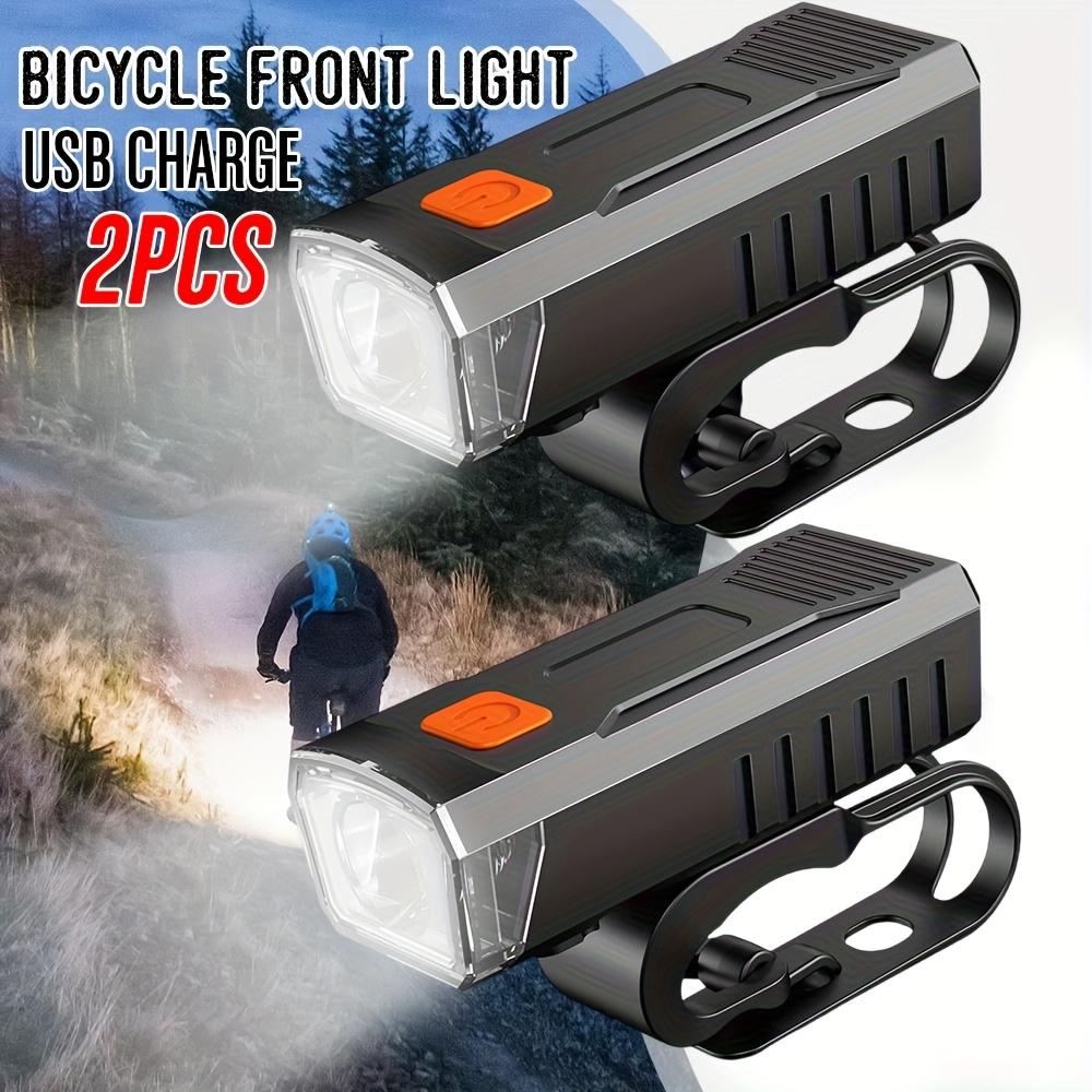 Bicycle Headlights Are Rechargeable and Easy To Install, with 3 Lighting Modes Suitable for All Bicycles, Mountains, and Highways