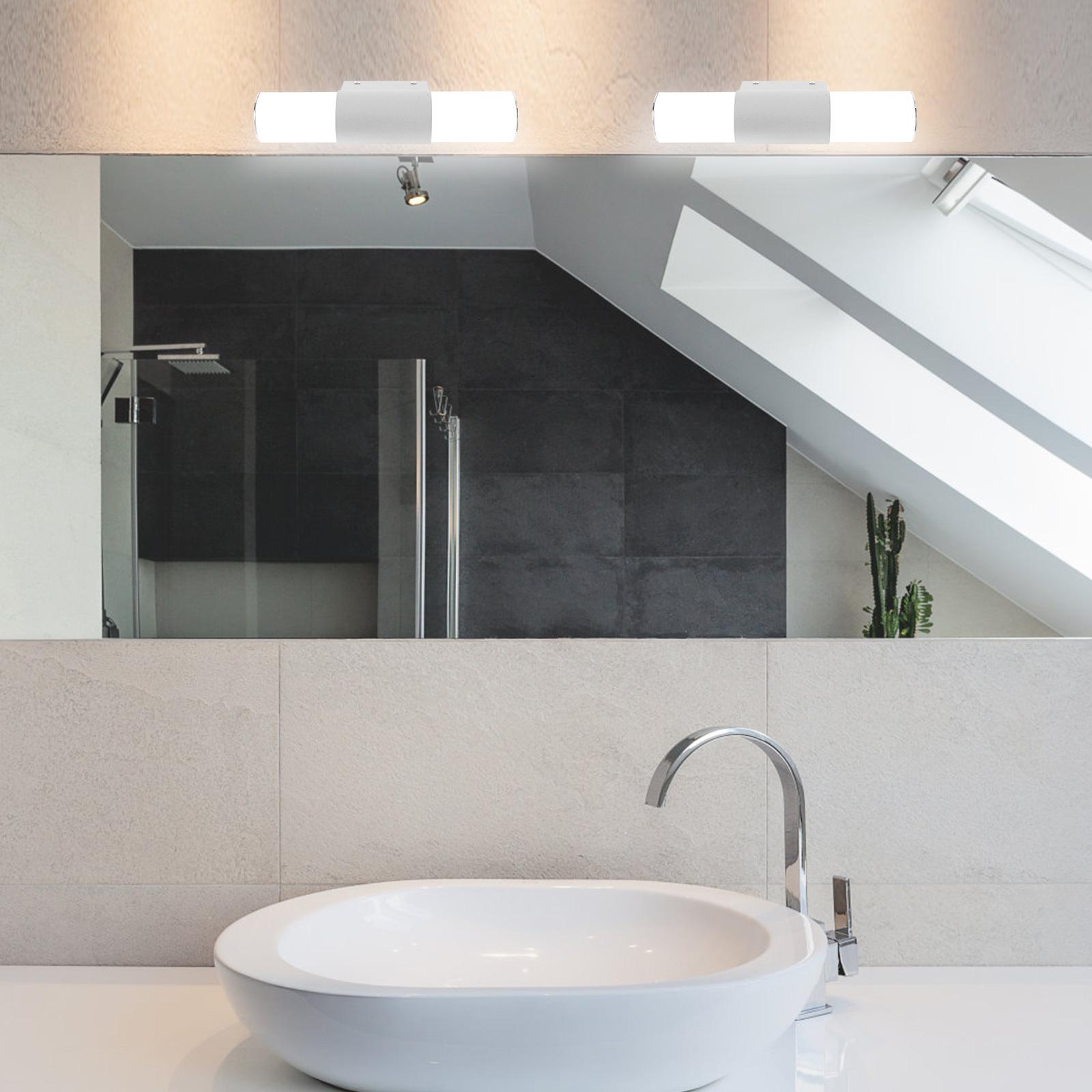 

LED Mirror Front Light High Brightness Acrylic Cover Simple Design Indoor Wall Lamp Bathroom Wall Light Garden Lighting Tool 40x9cm