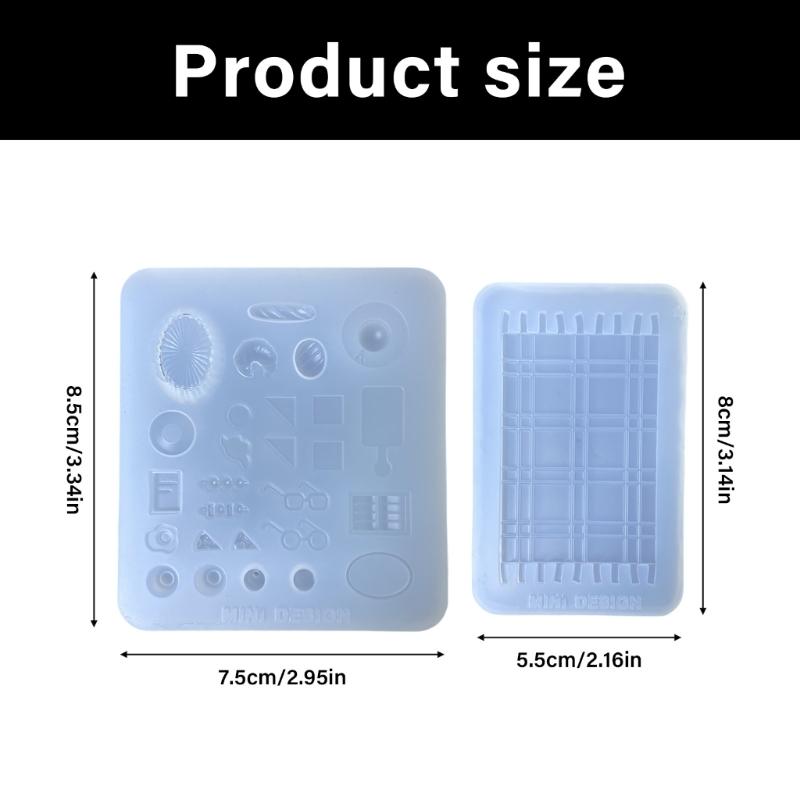 Food Grade Silicone Picnic Basket Craft Mold For Handmade Resin Jewelry Charm Accessories Decorative Items Mould