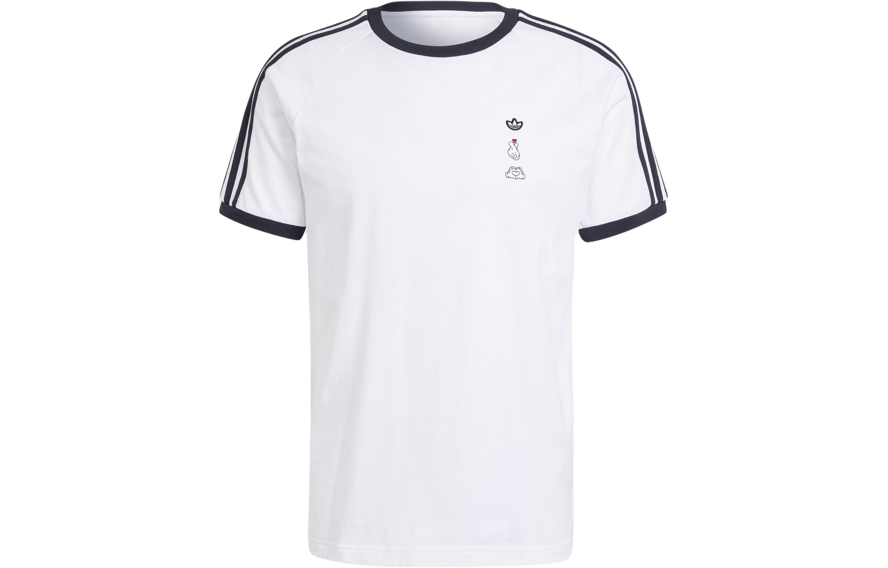 Adidas Originals x MILAOSHU,LIANMINGKUAN Mickey Mouse SS24 T Shirt Men s White IY2270 M