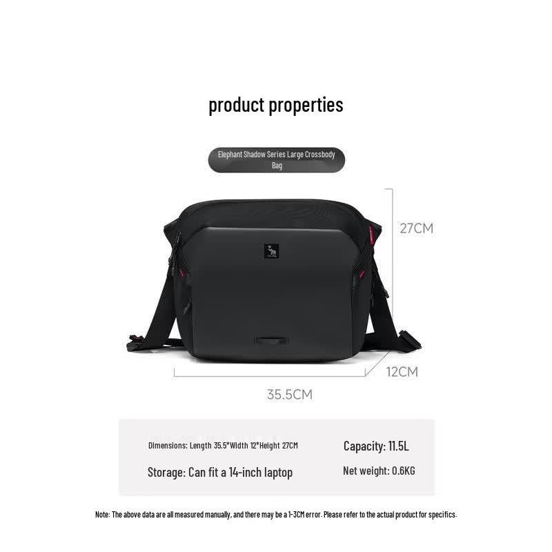 OIWAS Elephant Shadow Series Men s Crossbody Shoulder Bag