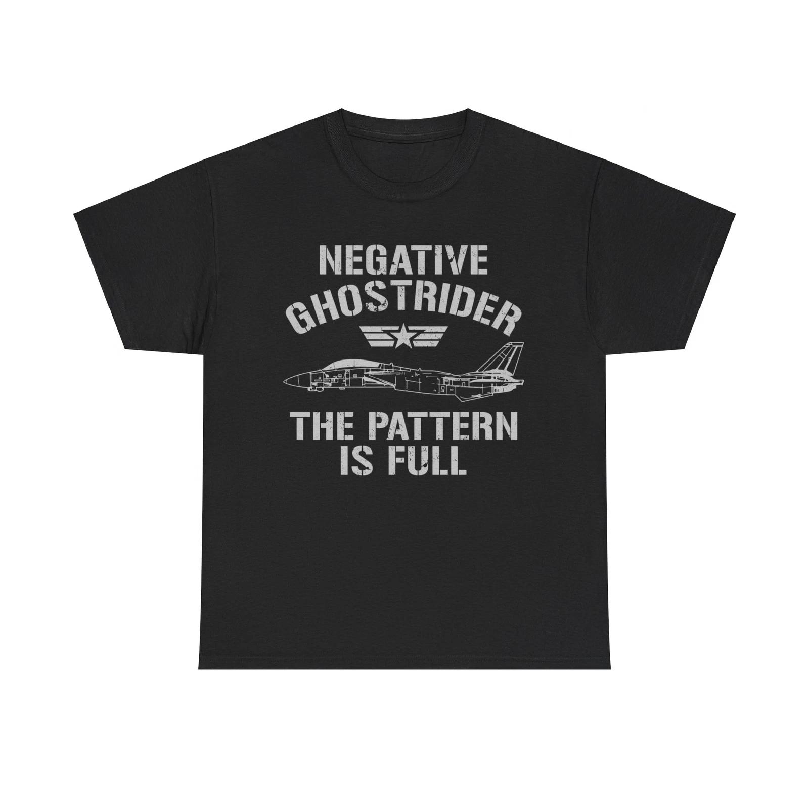 Negative Ghost Rider Pattern Is Full Hero Fighter Pilot T-Shirt 2XL