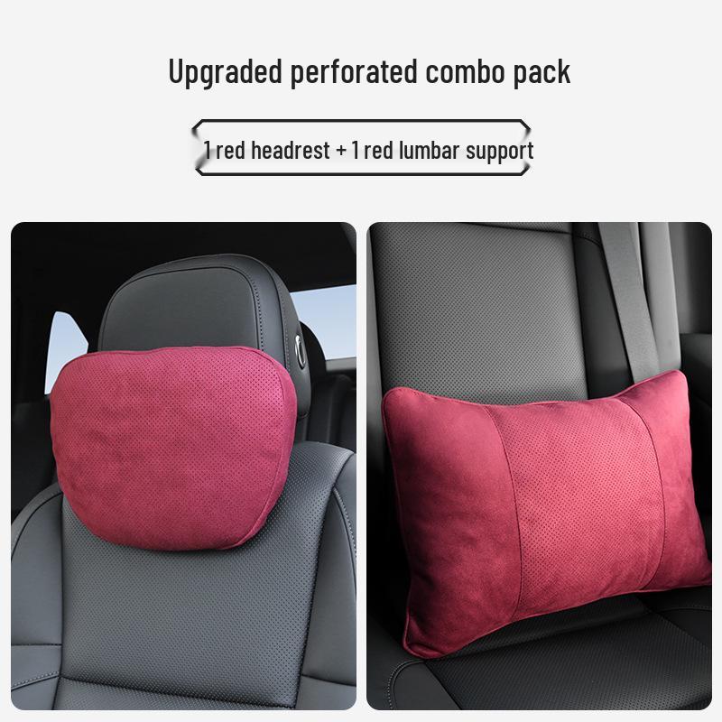 Car Neck and Lumbar Support Pillow for Maybach, Mercedes, Tesla, AITO
