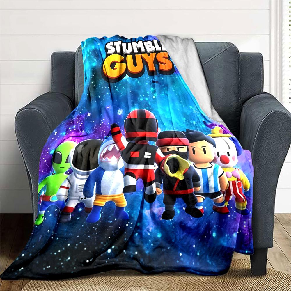 Stumble Guys Blanket Durable Comfort Great for Couch Picnics Seaside for All Occasions Stylish Decor Gifts For Family Or Friends