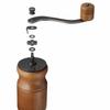 Kalita Coffee Mill Wooden Durable Cast Iron Cutter Brown Adjustable Coarseness Hand Grind Coffee Mill Mill Grinder Hand Mill Manual Coffee Beginner