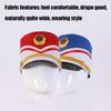 Gold Trim Strips Drum Major Master Hats Skin-friendly Soldier Top Cap Marching Band Hat  Halloween