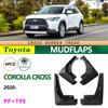 Front & Rear Mud Flaps for 2020-2025 Toyota Corolla CROSS