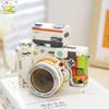 Non-Toxic Simulation Retro Camera Model Micro Building Blocks Mini Bricks Assemble Children Toys Desk Home Decoration Kids Gift