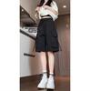 Unisex Techwear Cargo Shorts: Summer Style, Big Pockets, Loose Fit, Plus Size, Casual Punk Design