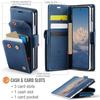 Suitable for Samsung Z Fold6 Phone Case, ZFOLD5 Phone Leather Cover with Card Slot and Wallet, Foldable Flip Cover