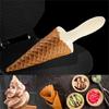 Quick Homemades Dessert Mold For Ice Cream Cone And Waffles Easy Shaping Tool With Wooden Plastic Designs