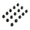 Push Pin Clips Parts Accessories Exterior Mouldings 6mm Hole Dia Plastic