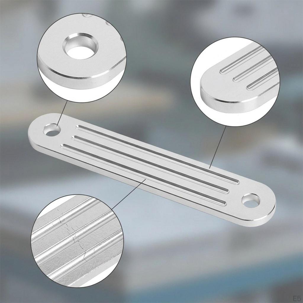 Transom Support Plate Aluminum Easy Installation Premium Thickness Maintenance Accessories for Top
