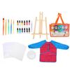 27Pcs Kids Paint Set Washable Assorted Colors Waterproof Smock Acrylic Painting Supplies for Children Family Education