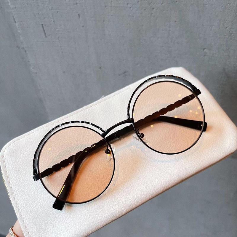 European American Style Sunglasses Women Round Shape Uv Protection Sun Glasses Male Female  Woman Sunglass