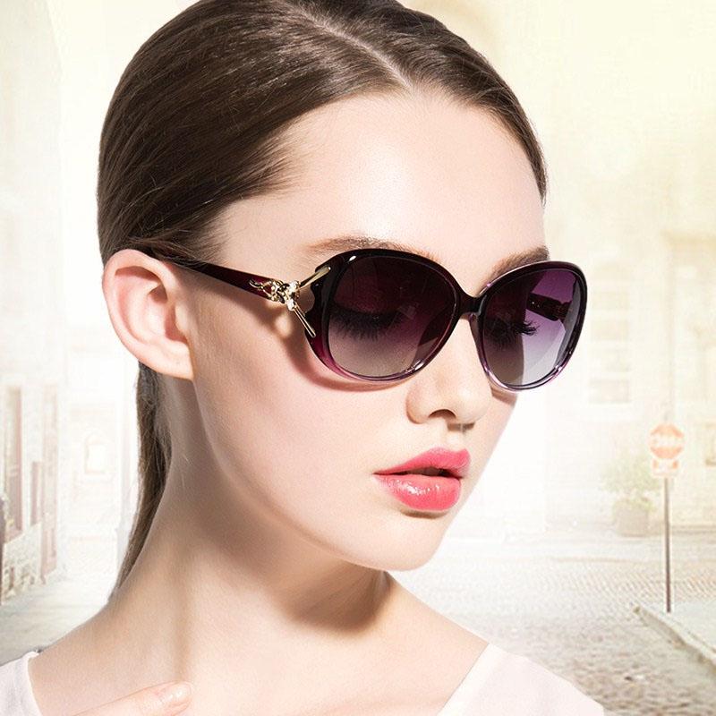 New Large Frame Oval Ladies Sunglasses Women'S Outdoor Driving Fashion Sun Glasses Outdoor Leisure Eyewear Uv400