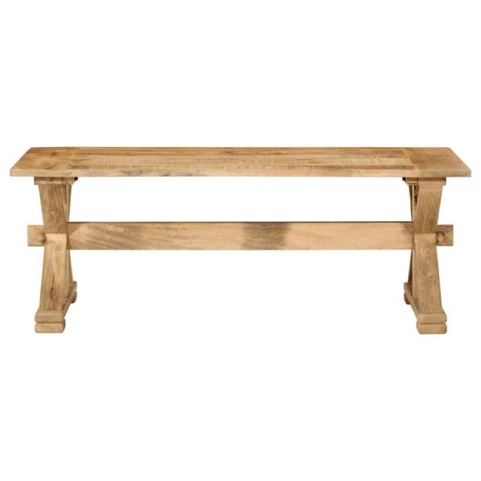 VidaXL Table basse 110x52x40 cm bois de manguier massif 354990
