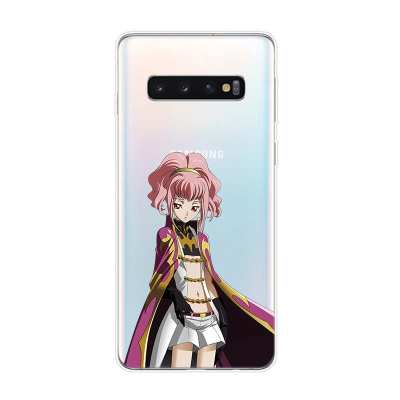 Anime Code Geass Lelouch Silicone Cover For Samsung Galaxy S21 S20 FE Ultra S10 S10E Lite S9 S8 S7 Edge Plus Phone Case