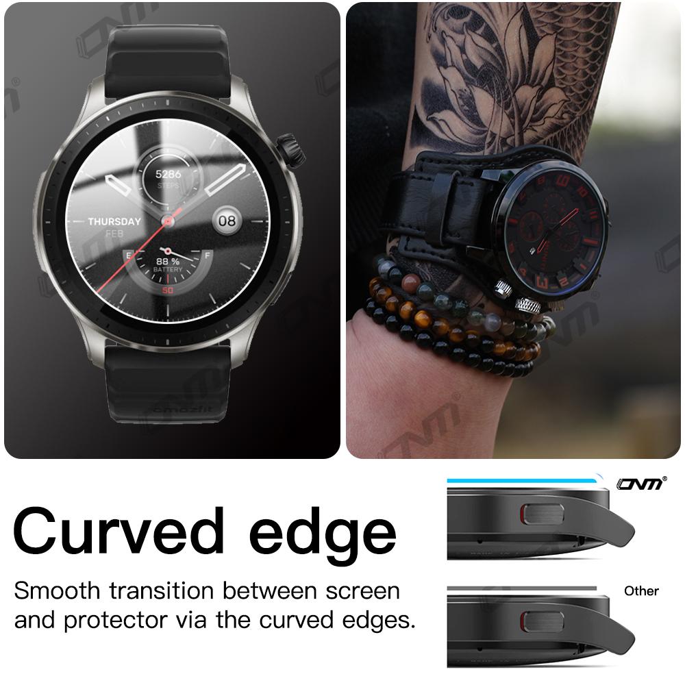 Tempered Glass Screen Protector for Amazfit GTR 4 HD Glass Protective Film Anti-Scratch for Amazfit GTR4 Smart Watch Accessories
