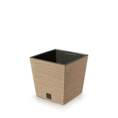 Furu Square Eco Wood-Naturo Fsc Mix Flowerpot 19L - Pp-Dfs300Wd