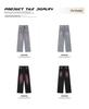 2024 Women's High-Waist Wide-Leg Jeans: Black/Gray, Slim-Fit, Floor-Length