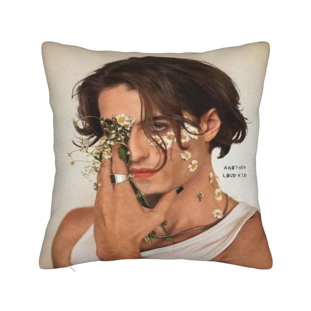 Soft and Sweet Seat Damiano David rock Singer Fan Gift Decorations Pillowcase Merch  Pillow Cover Square Multi-Size