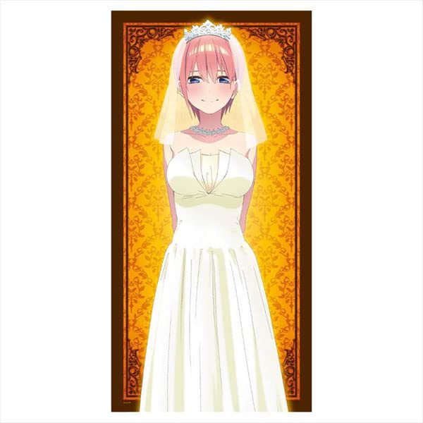 

Квинтэссенция 120см Большое Полотенце Свадебное Платье А Накано «Пятерняшки» [версия Ичики]