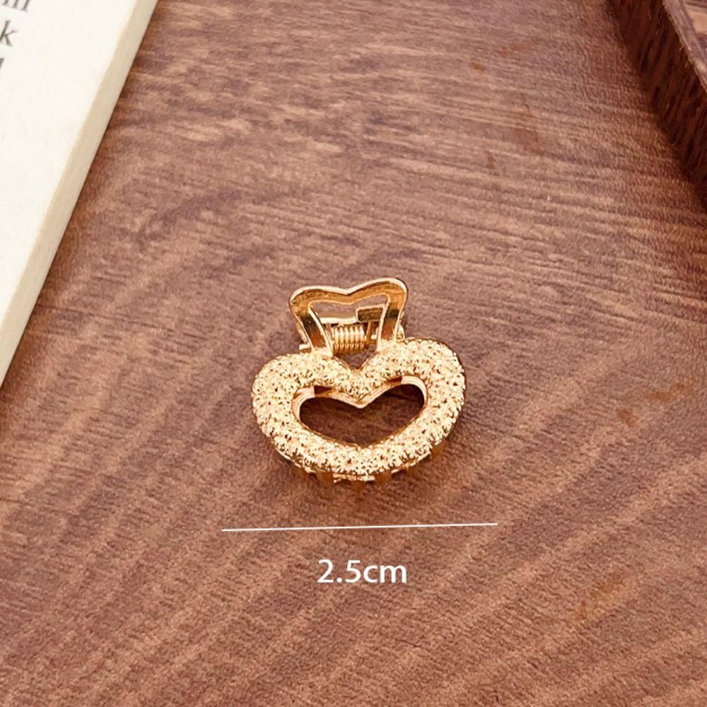 Gold Hair Claw Metal Barrette Fashion Hairpin  Women