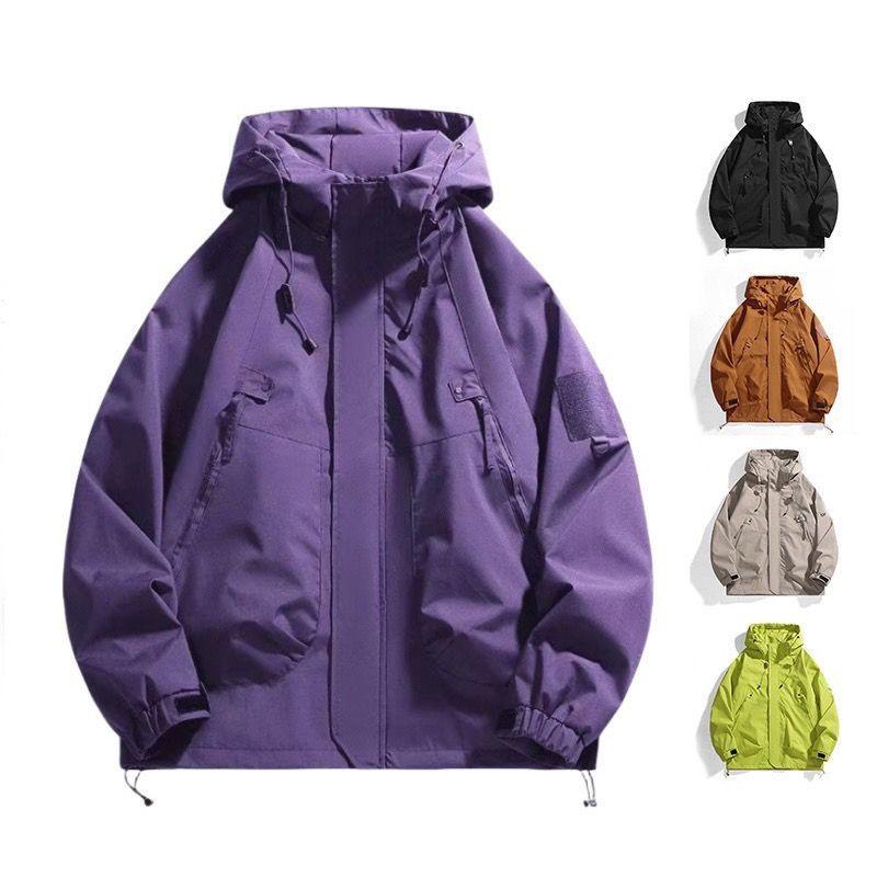 Fashionable Autumn Men and Women Loose Windproof Jacket Outdoor Trendy Jacket Fashionable